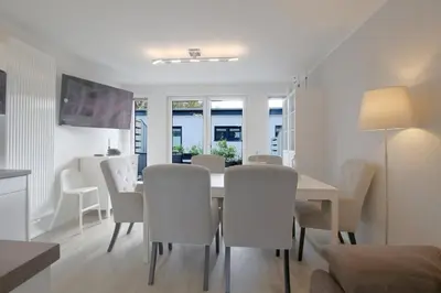 Ein Sitzbereich in der Unterkunft KW4a Haus Leni