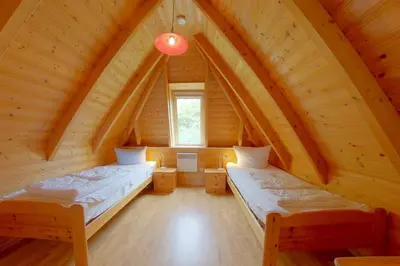 Ein Bett oder Betten in einem Zimmer der Unterkunft SV3 Wittsand 2
