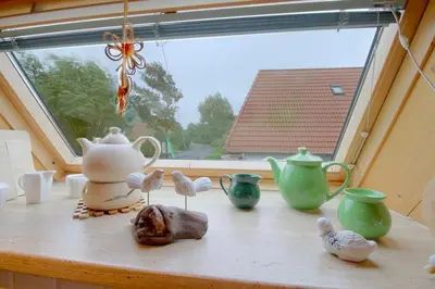 Ein Balkon oder eine Terrasse in der Unterkunft SV3 Hans Albers 19