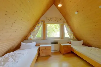 Ein Bett oder Betten in einem Zimmer der Unterkunft SR Eversand 9
