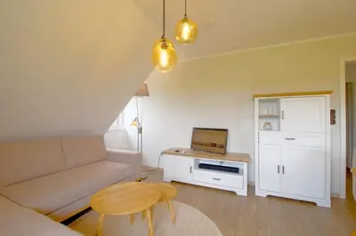 Ein Sitzbereich in der Unterkunft MU32a Dachgeschoss mit Gartenanteil