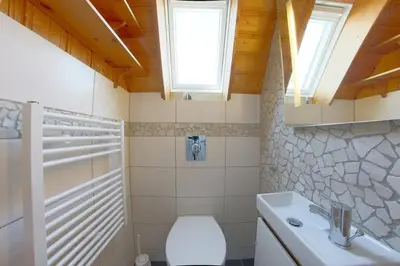 Ein Badezimmer in der Unterkunft SV2 Knechtsand 6