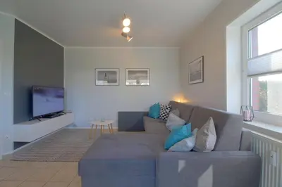 TV/Unterhaltungsangebot in der Unterkunft SI5-01 Terrassenwohnung Deichnah