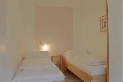 Ein Bett oder Betten in einem Zimmer der Unterkunft Haus Amrum WE 06