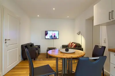 TV/Unterhaltungsangebot in der Unterkunft NS 6 Strandläufer Wremen