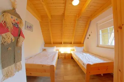 Ein Bett oder Betten in einem Zimmer der Unterkunft SV3 Kniepsand 3