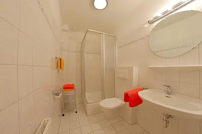 Ein Badezimmer in der Unterkunft KD2-08 Seemöwe