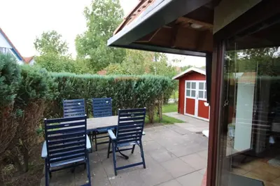 Ein Garten an der Unterkunft SV2 Westertill 12