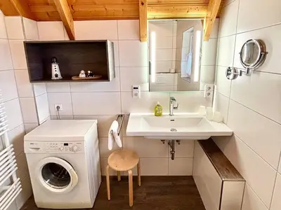 Ein Badezimmer in der Unterkunft SV2 Nordertill 15