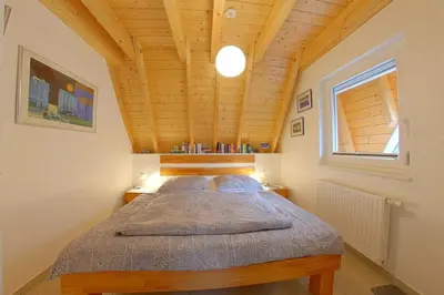 Ein Bett oder Betten in einem Zimmer der Unterkunft SV3 Lale Andersen 7 Wiesenpieper