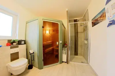 Ein Badezimmer in der Unterkunft AE13 Engelsbrise