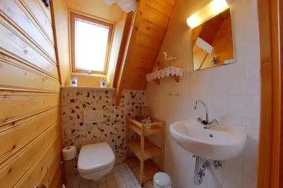 Ein Badezimmer in der Unterkunft SV2 Nordertill 13
