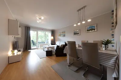 Ein Sitzbereich in der Unterkunft Lilli Marleen WE 28