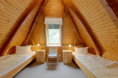 Ein Bett oder Betten in einem Zimmer der Unterkunft SV2 Robbenplate 16