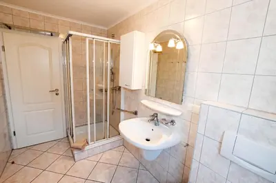Ein Badezimmer in der Unterkunft Mare Comfort Wohnung 8