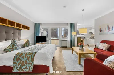 TV/Unterhaltungsangebot in der Unterkunft Ferienwohnung Amrum Büsum