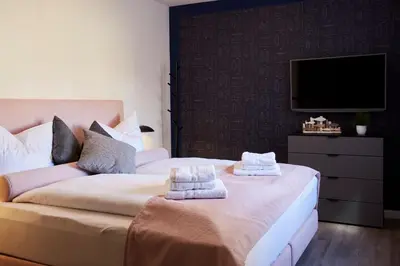 Ein Bett oder Betten in einem Zimmer der Unterkunft Kattegat Apartment 07
