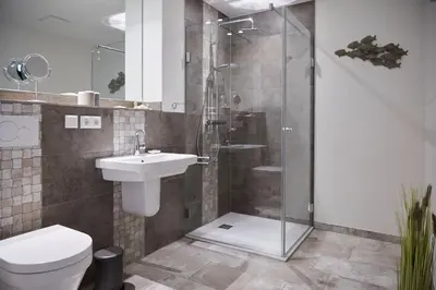 Ein Badezimmer in der Unterkunft Kattegat Apartment 09