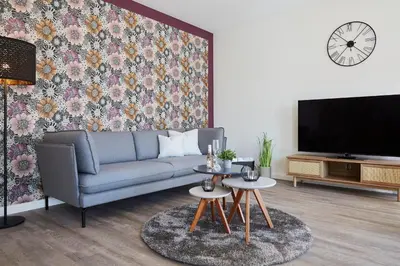 TV/Unterhaltungsangebot in der Unterkunft Kattegat Apartment 12