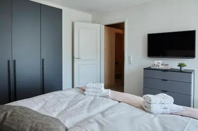 Ein Bett oder Betten in einem Zimmer der Unterkunft Kattegat Apartment 13