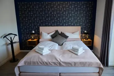 Ein Bett oder Betten in einem Zimmer der Unterkunft Kattegat Apartment 16
