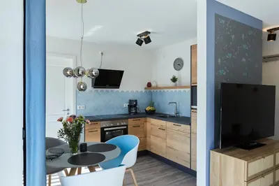 TV/Unterhaltungsangebot in der Unterkunft Kattegat Apartment 21