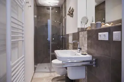 Ein Badezimmer in der Unterkunft Kattegat Apartment 21
