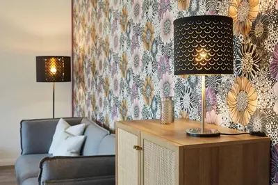Ein Sitzbereich in der Unterkunft Kattegat Apartment 23