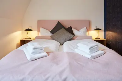 Ein Bett oder Betten in einem Zimmer der Unterkunft Kattegat Apartment 24
