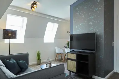 TV/Unterhaltungsangebot in der Unterkunft Kattegat Apartment 31