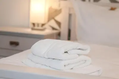 Ein Bett oder Betten in einem Zimmer der Unterkunft Bernstein Mare Luxor 04