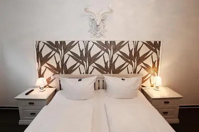 Ein Bett oder Betten in einem Zimmer der Unterkunft Bernstein Mare Luxor 07
