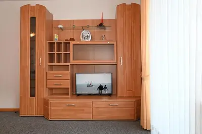 TV/Unterhaltungsangebot in der Unterkunft Bernstein Mare-Supreme Wohnung 5
