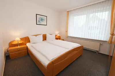 Ein Bett oder Betten in einem Zimmer der Unterkunft Bernstein Mare-Supreme Wohnung 5