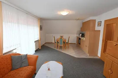 Ein Sitzbereich in der Unterkunft Bernstein Mare-Supreme Wohnung 7