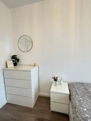Ein Bett oder Betten in einem Zimmer der Unterkunft Apartment Brunsbüttel 3