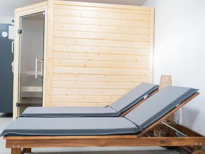 Spa und/oder Wellnesseinrichtungen in der Unterkunft Apartment Dein zweites Zuhause an der Nordseeküste - Sauna by Interhome