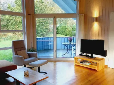 TV/Unterhaltungsangebot in der Unterkunft Holiday Home Wetternweg 8 by Interhome