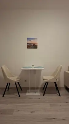 Grundriss der Unterkunft City-Appartement Büsum- zentral, Meer & E-Ladestation am Parkplatz