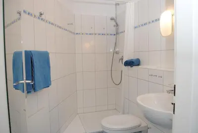 Ein Badezimmer in der Unterkunft Hanseatic 611