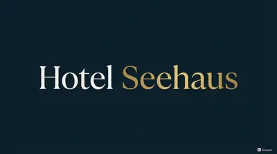 Ein Zertifikat, Auszeichnung, Logo oder anderes Dokument, das in der Unterkunft Hotel Seehaus ausgestellt ist