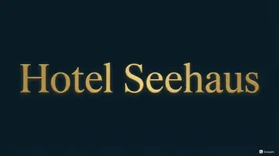Ein Zertifikat, Auszeichnung, Logo oder anderes Dokument, das in der Unterkunft Hotel Seehaus ausgestellt ist
