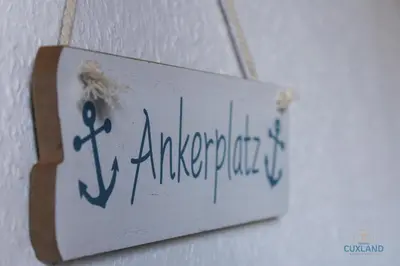 Ein Zertifikat, Auszeichnung, Logo oder anderes Dokument, das in der Unterkunft Ferienwohnung Uttied ausgestellt ist
