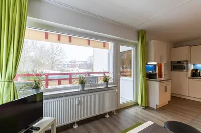 Küche/Küchenzeile in der Unterkunft Terrassenhaus, Whg 7