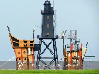 Grundriss der Unterkunft De Spant mit Blick auf das Wattenmeer