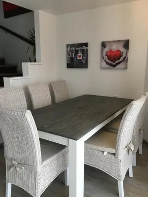 Ein Sitzbereich in der Unterkunft City Marina 78