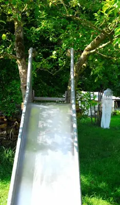 Ein Garten an der Unterkunft Himmel&Erden