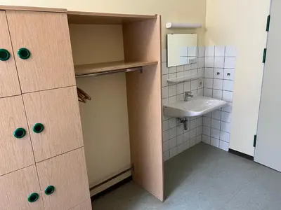 Ein Badezimmer in der Unterkunft Jugendherberge Otterndorf