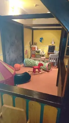 Ein Bett oder Betten in einem Zimmer der Unterkunft Jugendherberge Otterndorf