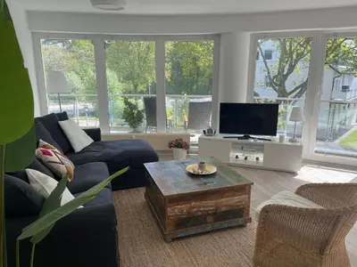 TV/Unterhaltungsangebot in der Unterkunft Strandhaus Nordseebrandung Fewo A1.5